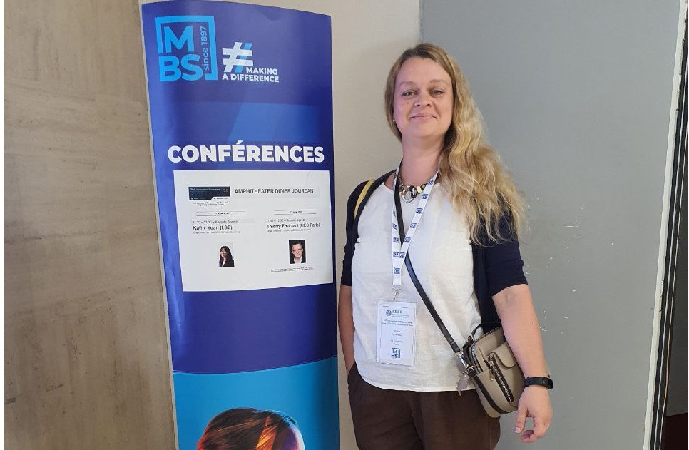 Maria Semenova (head of the LaBS) participated in the 14th FEBS Conference in Montpellier Illustration for news: Maria Semenova (head of the LaBS) participated in the 14th FEBS Conference in Montpellier