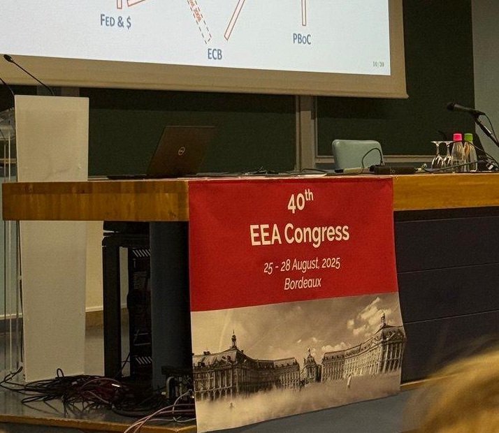 Иллюстрация к новости: Мадина Карамышева приняла участие в 40th EEA Congress в Бордо